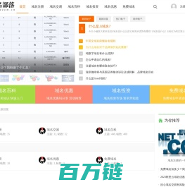域名部落 - 域名交流_域名论坛